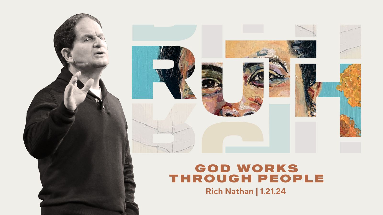 God works through people